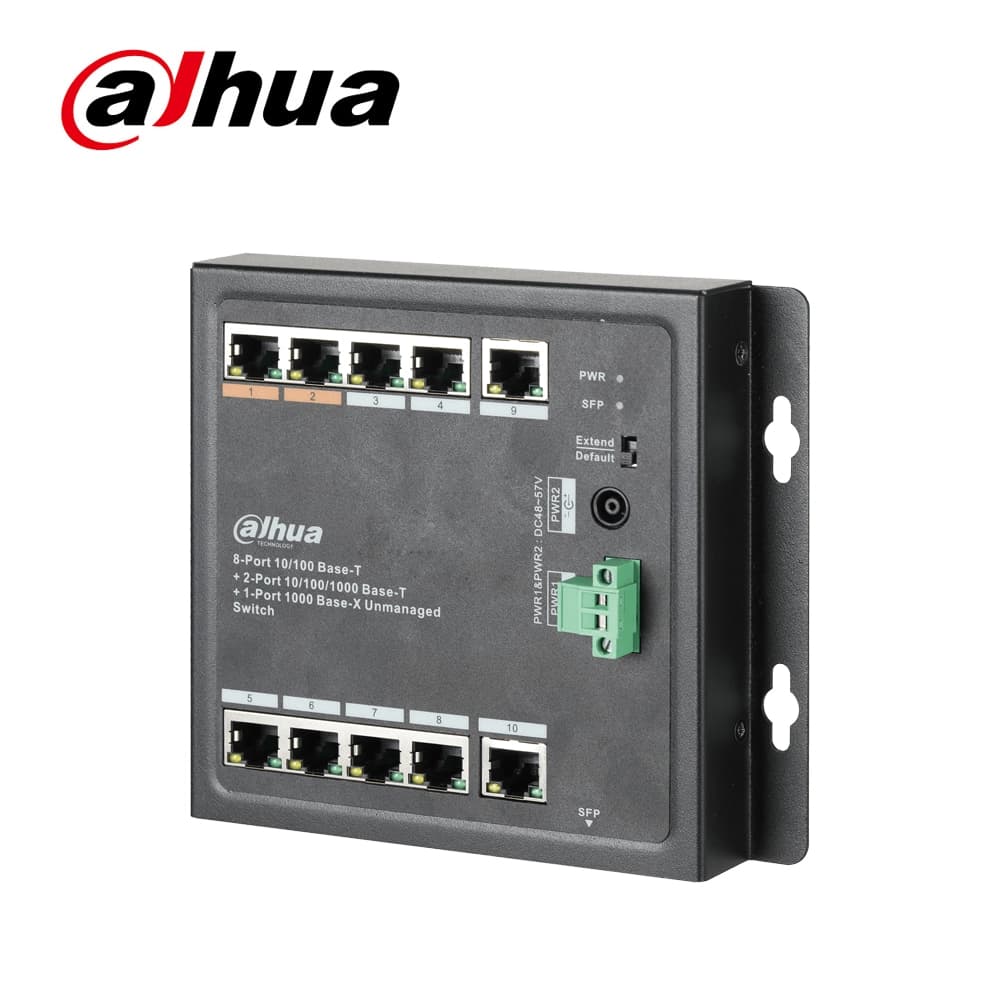Dahua PFS3111-8ET-96-F 8 Port Endustriyel PoE Switch - Image 1