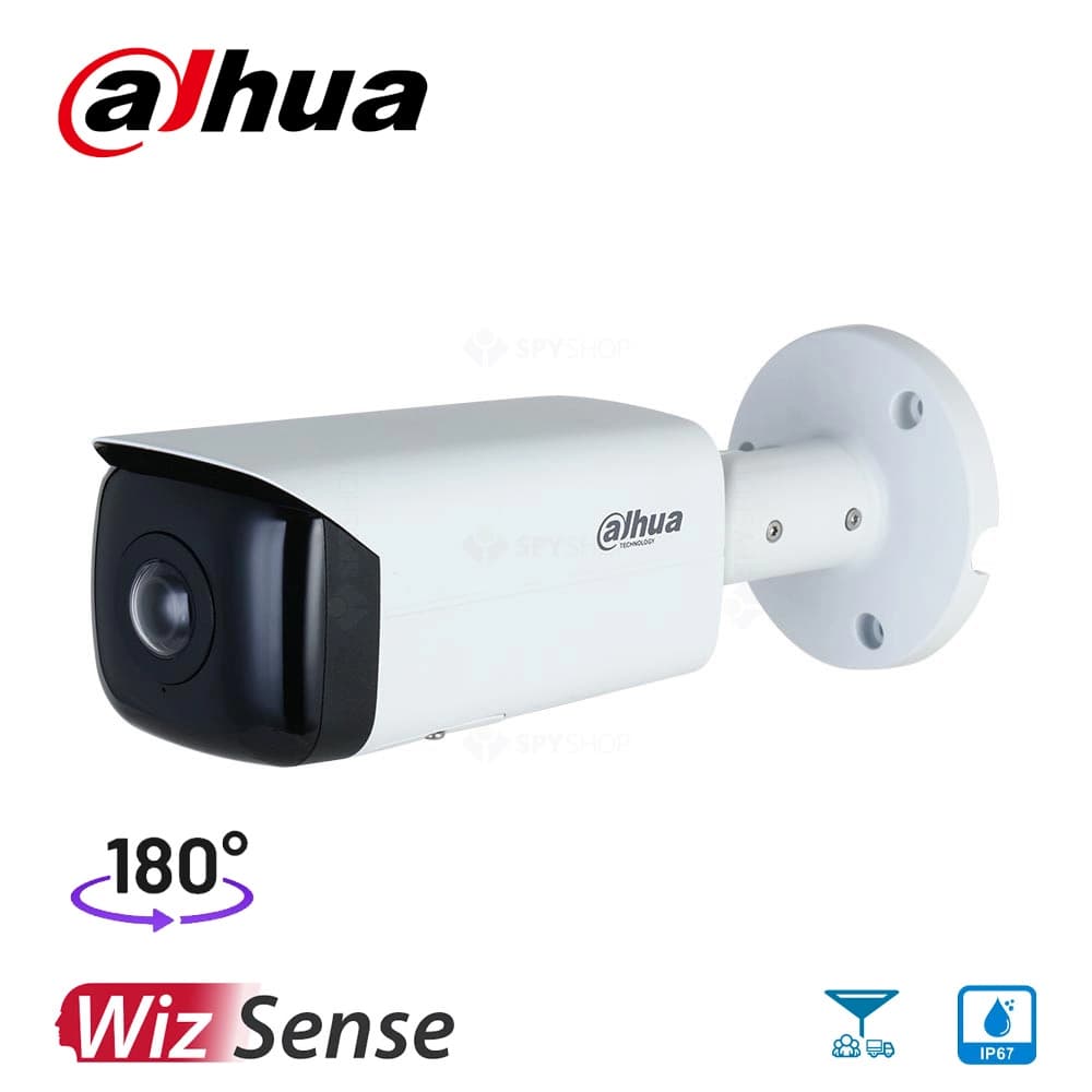 Dahua IPC-HFW3441T-AS-P 180° 4MP Sesli IP Bullet Kamera thumbnail 2
