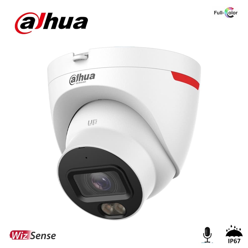 Dahua IPC-HDW2449T-S-LED-PRO 4MP Sesli IP Dome Kamera - Image 1