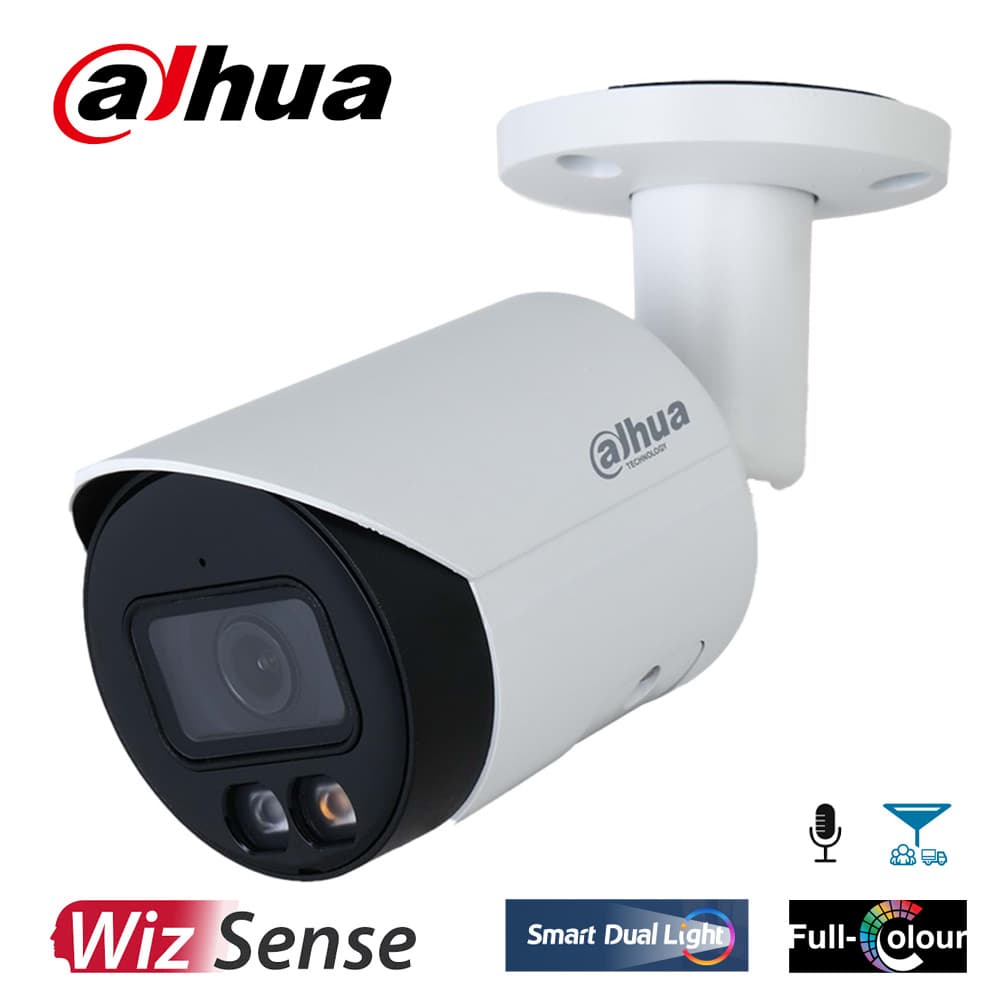 Dahua IPC-HFW2249S-S-IL 2MP Sesli IP Bullet Kamera - Image 1