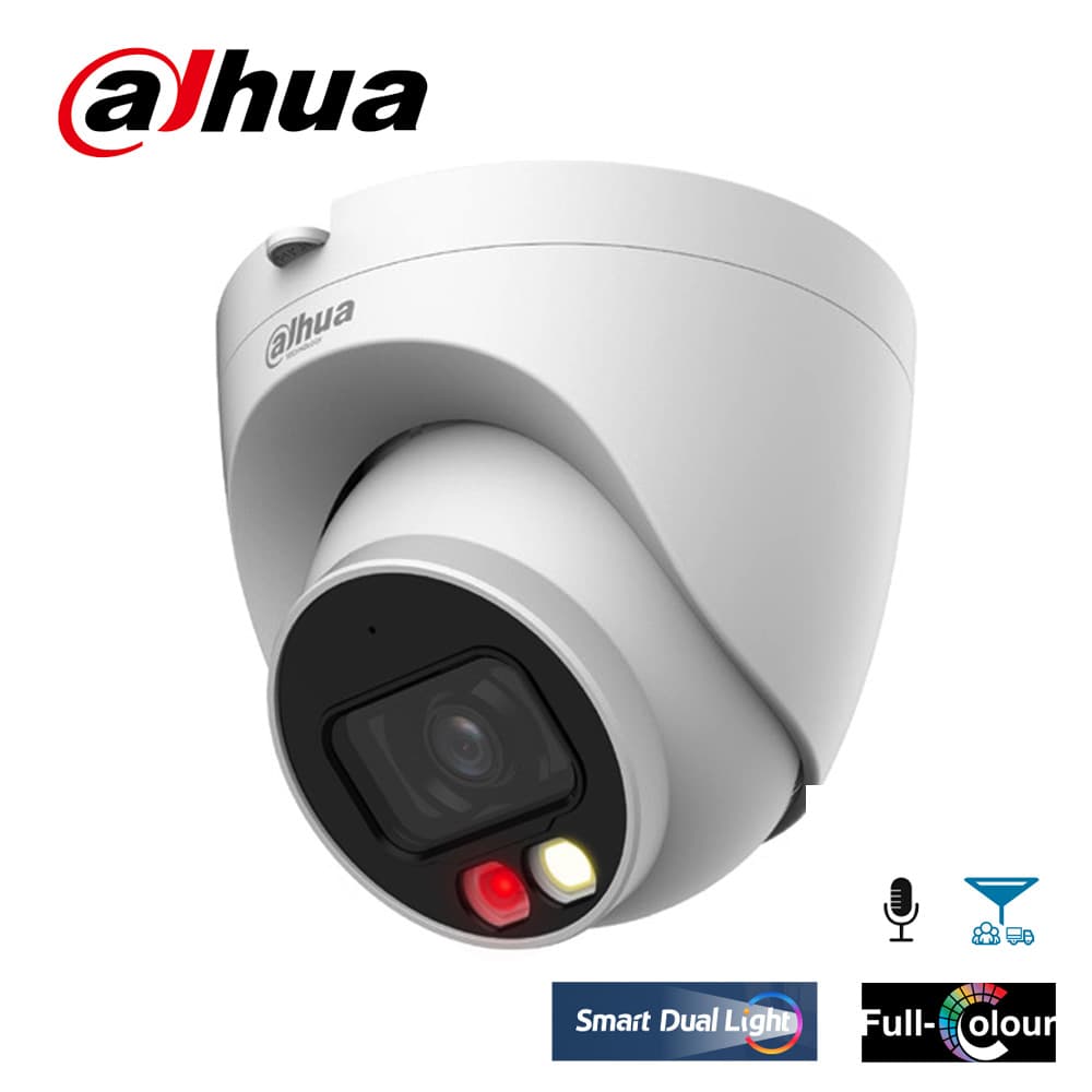 Dahua IPC-HDW1249T-S-IL 2MP Sesli IP Dome Kamera - Image 1