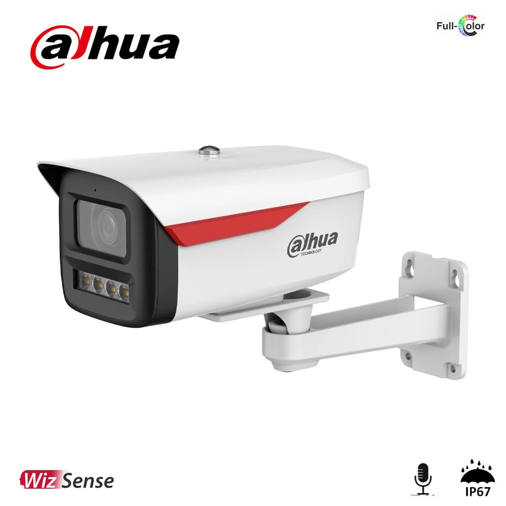 Dahua IPC-HFW2449M-S-B-LED-PRO 4MP Sesli IP Bullet Kamera - Image 1
