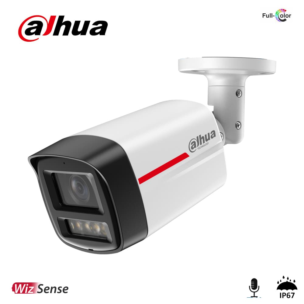 Dahua IPC-HFW2449TL-S-LED-PRO 4MP Sesli IP Bullet Kamera (2.8mm Lens) - Image 1