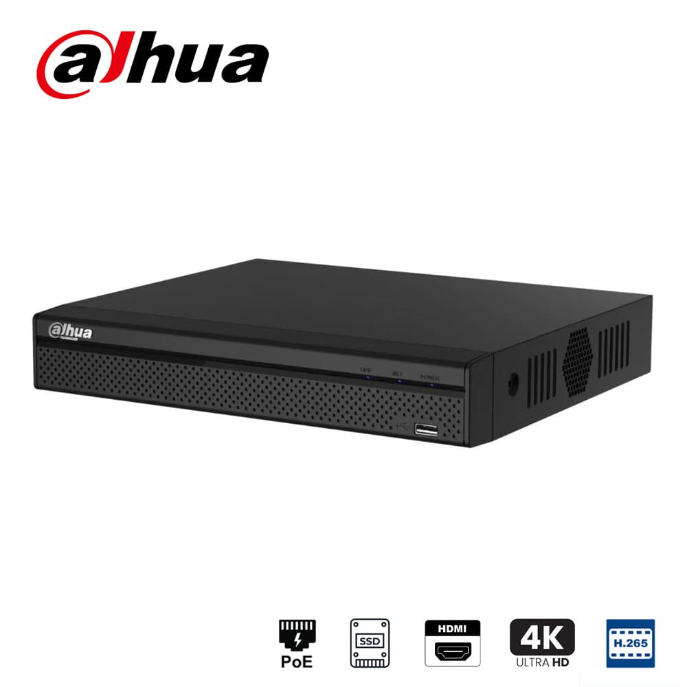 Dahua NVR2108HS-8P-4KS3 8 Kanal PoE NVR Kayıt Cihazı - Image 1
